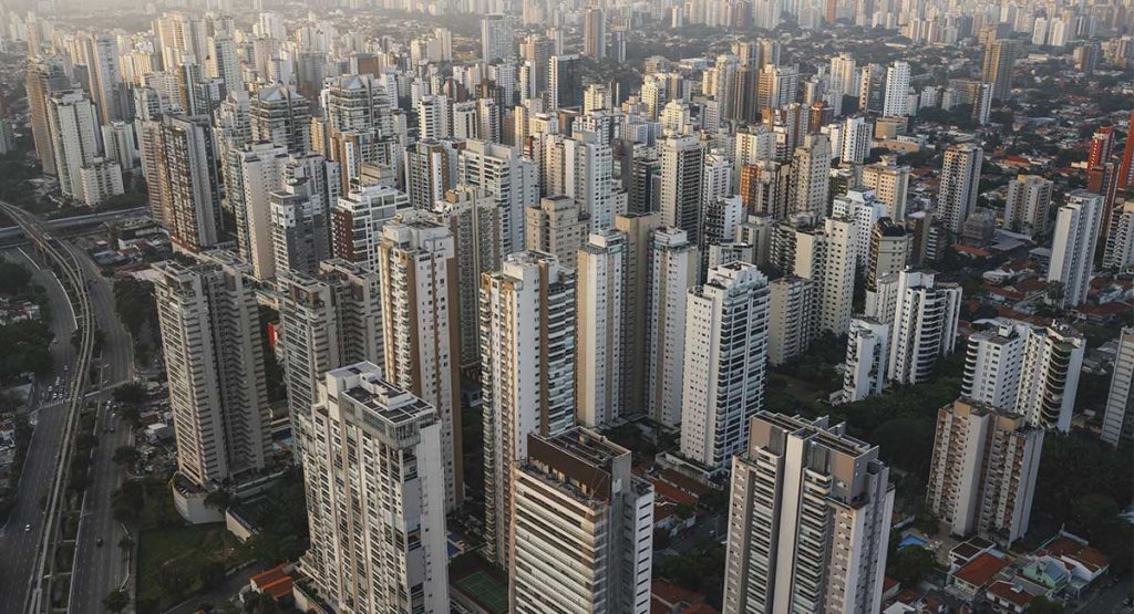 vista panorâmica do campo belo, um dosmelhores bairros da Zona Sul de São Paulo